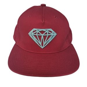 Diamond Supply Co. Rad and Silver‎ Snapback Hat